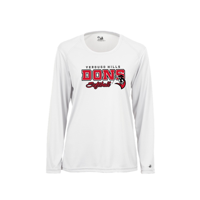 Verdugo Softball Women's Long Sleeve Performance Shirt