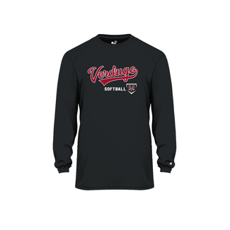 Badger Verdugo Softball Mens Softlock Performance Long Sleeve