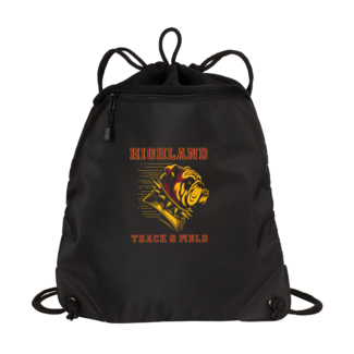 Highland Track & Field Cinch Pack with Mesh Trim