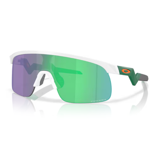 Oakley Oakley Resistor Youth Sunglasses - Matte White/Prizm Jade