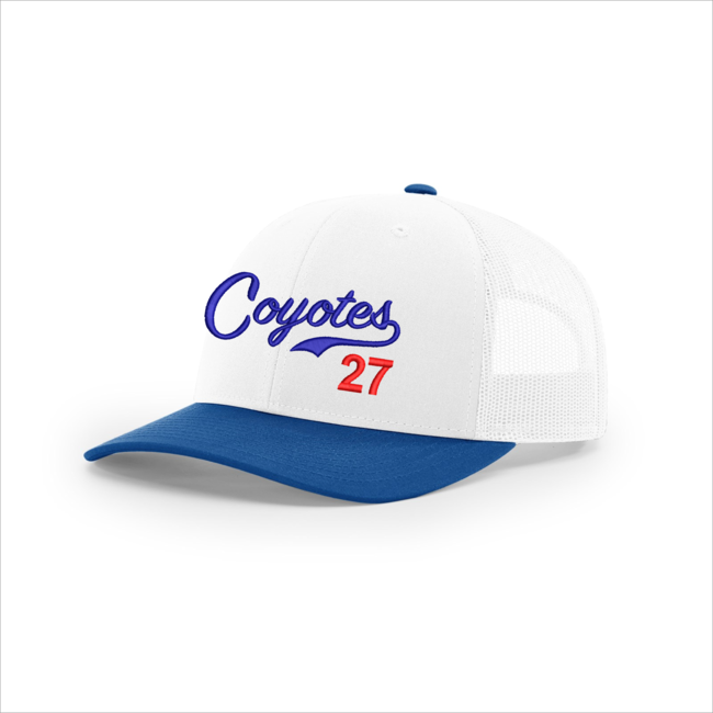AV Coyotes Baseball 112 Snapback Cap with Script Logo/#