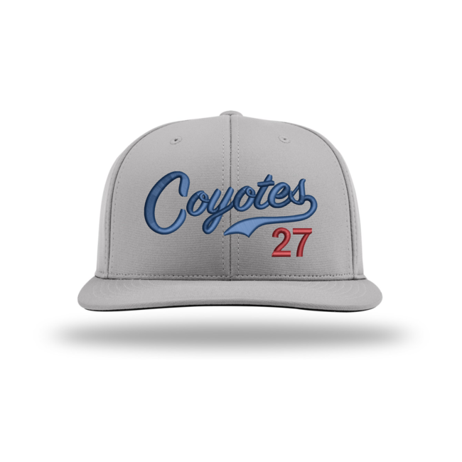 AV Coyotes Baseball Richardson PTS20 Flexfit Cap - Script w/#