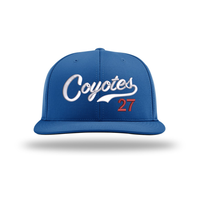 AV Coyotes Baseball Richardson PTS20 Flexfit Cap - Script w/#