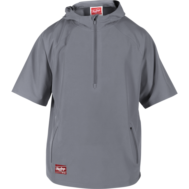 Rawlings ColorSync Short Sleeve Hooded Cage Jacket -  CSSHJ