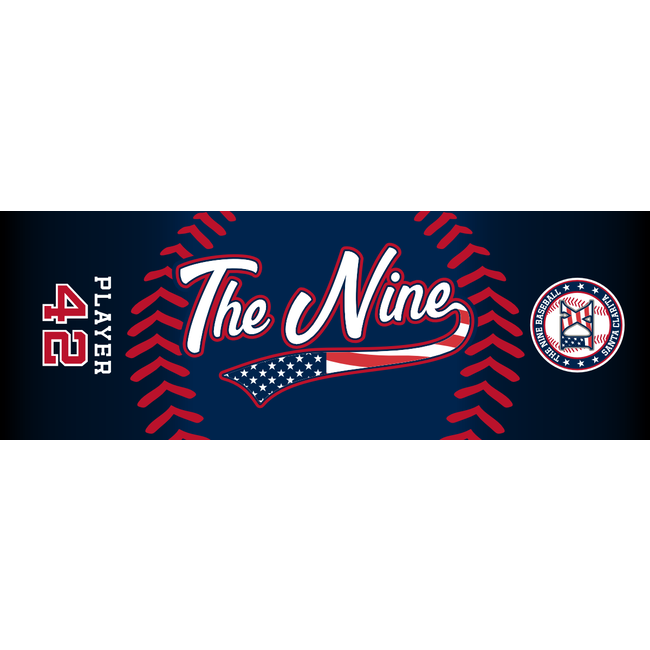 The Nine IX Baseball Custom Cooling Towel