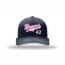 Braves Baseball Trucker Cap 112 Script Number