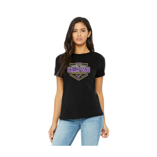 Valencia JV 2025 League Champs Ladies Relaxed Crew Tee