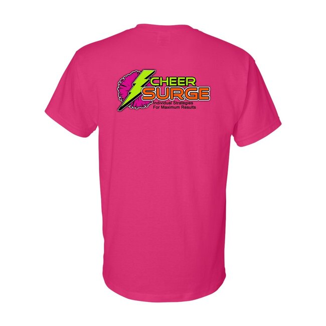 CheerSurge Youth Camp Shirt - Pink - Mandatory for ALL outings!