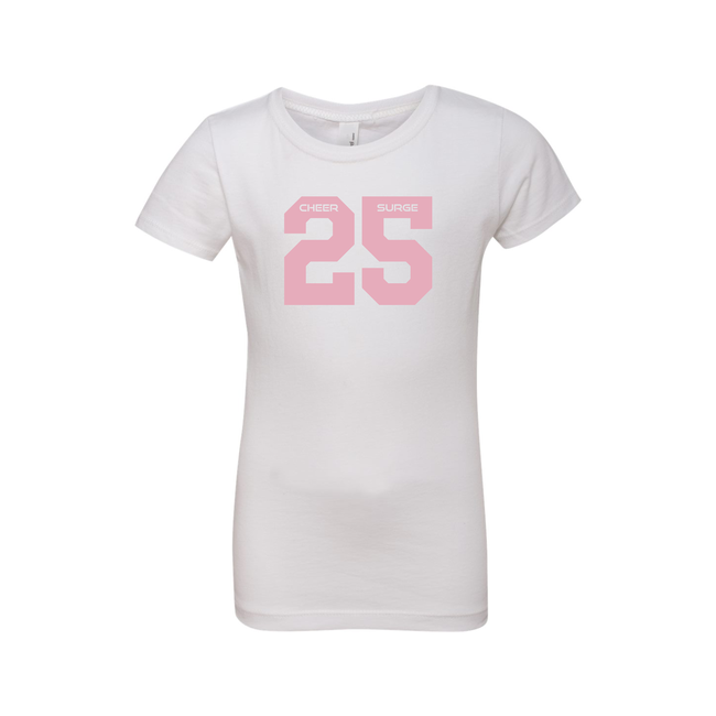 CheerSurge 25 Girls Cotton T-Shirt