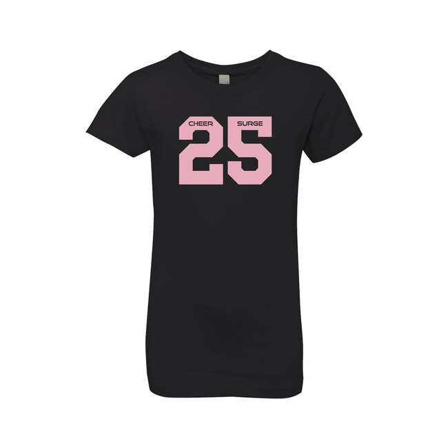 CheerSurge 25 Girls Cotton T-Shirt