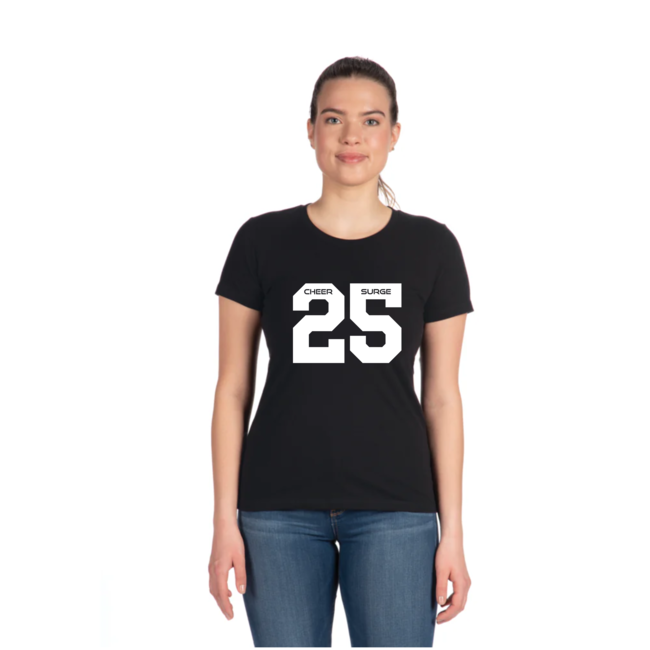 CheerSurge 25 Women's Cotton T-Shirt
