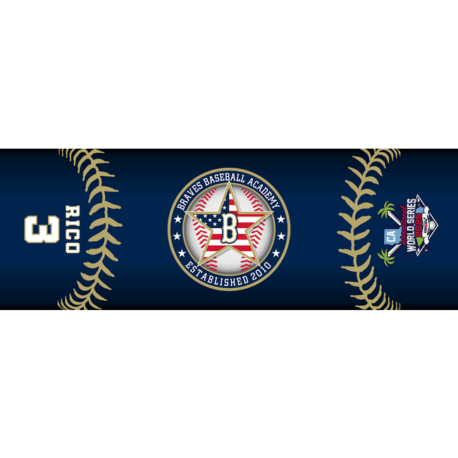 Braves Baseball Custom Cooling Towel