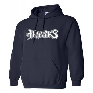 Gilden SCV Hawks Baseball - Gildan Adult Cotton Hoodie 18500