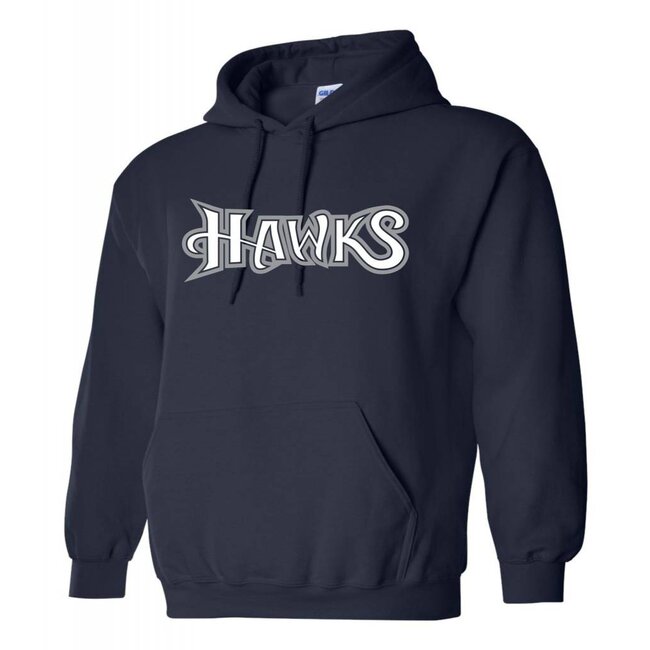 SCV Hawks Baseball - Gildan Adult Cotton Hoodie 18500