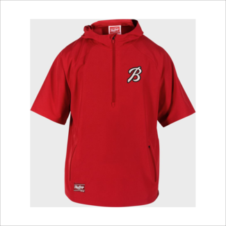 Rawlings Burroughs Baseball Rawlings Colorsync Short Sleeve BP Jacket