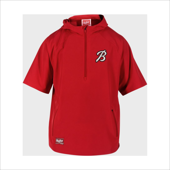 Burroughs Baseball Rawlings Colorsync Short Sleeve BP Jacket