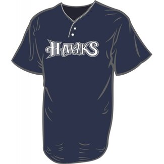 Protime SCV Hawks Protime 2 Button Varsity Navy Jersey - 4003