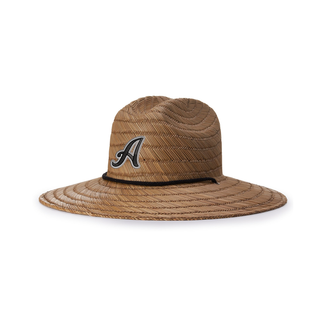 Alliance Baseball Waterman Straw Hat with Embroidery Patch