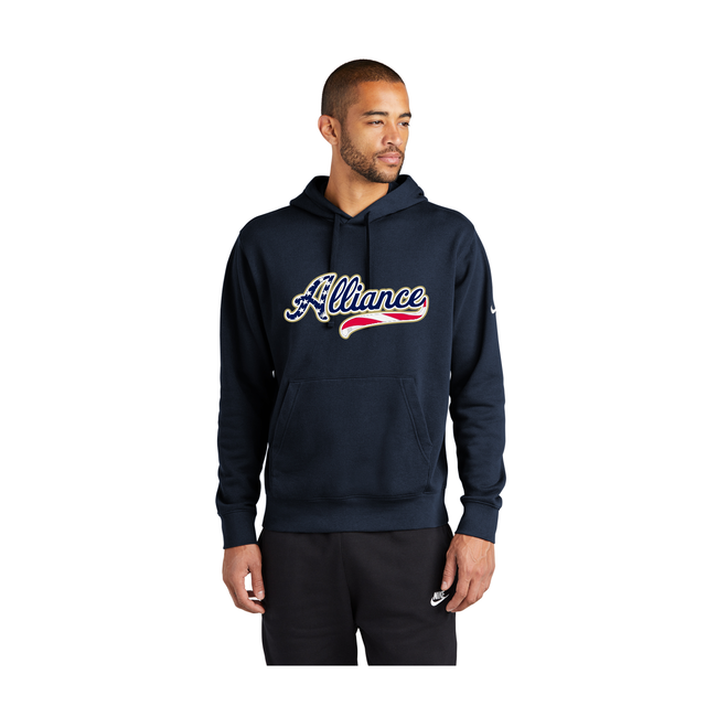 Alliance Baseball Club Adult Nike Club Fleece Hoodie