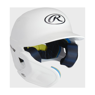 Rawlings Alliance Baseball Club Rawlings MACH White Matte Helmet with EXT Flap