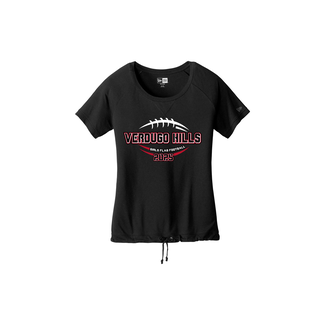 New Era Verdugo Girl's Flag Football New Era Ladies Tri-Blend Performance Cinch Tee