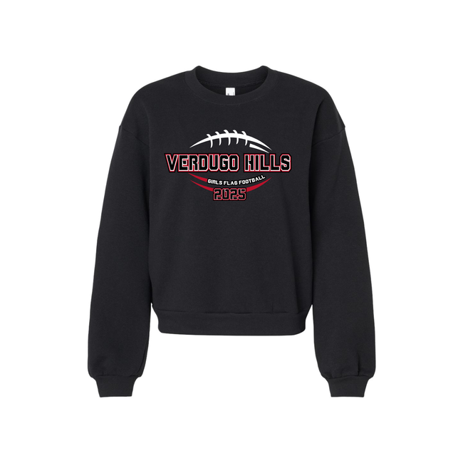 Verdugo Girl's Flag Football Reflex Fleece Crew