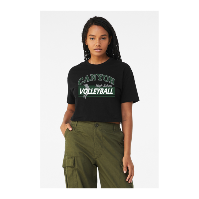 Canyon Girl's VB Women's Jersey Crop Tee
