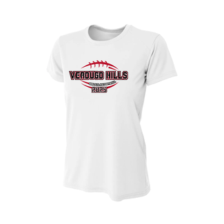 A4 Verdugo Girl's Flag Football Women's Sublimated Performance Crew Short Sleeve