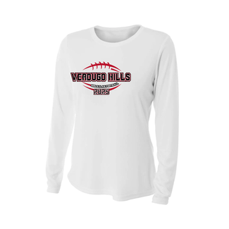 A4 Verdugo Girl's Flag Football Women's Long Sleeve Sublimated Performance Crew
