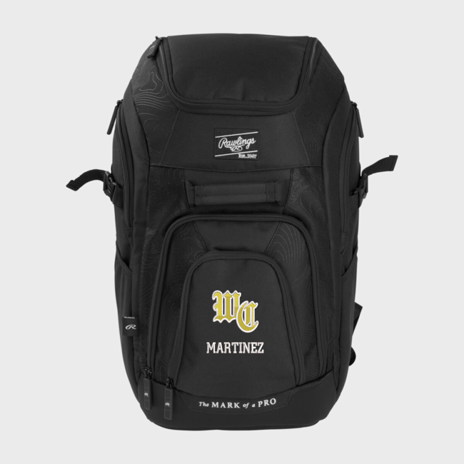 West Coast Baseball Rawlings Franchise Backpack