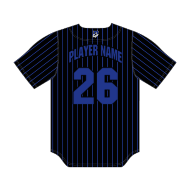 Disruptors Baseball Custom Full Button Pinstripe Jersey Full Button