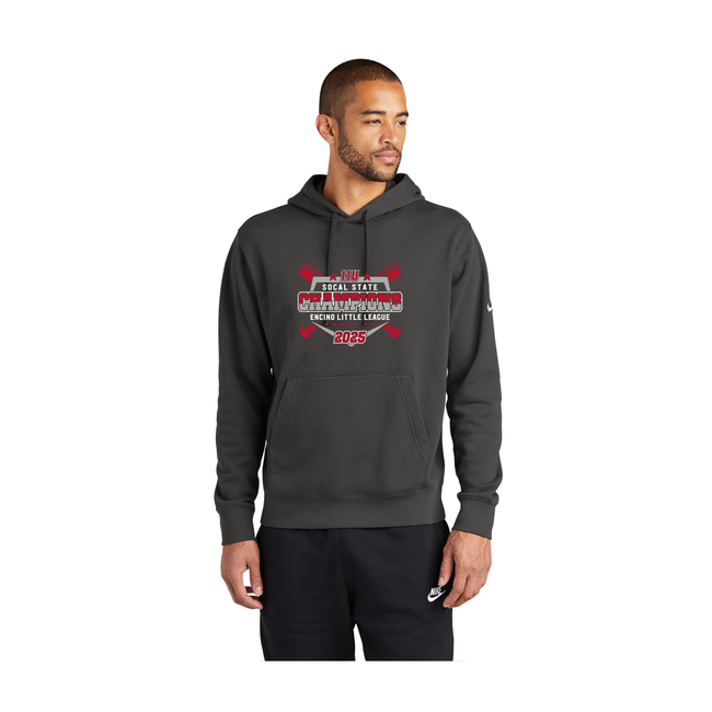 ELL 2025 11U State Champions Nike Club Fleece Hoodie