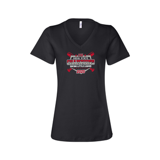 ELL 2025 11U State Champions Ladies Bella Relaxed V-Neck Tee
