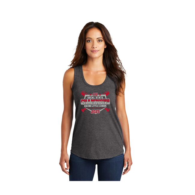 ELL 2025 11U State Champions Women's Perfect Tri Racerback Tank