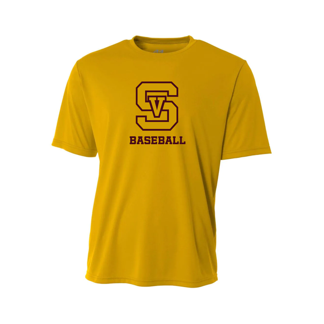 Simi Baseball Performance Shirt - Gold