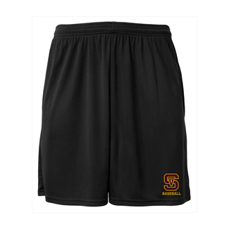 A4 Simi Baseball Performance Short - Black