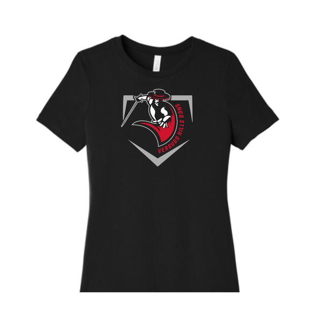 Verdugo Hills Baseball Womens Cotton Crew