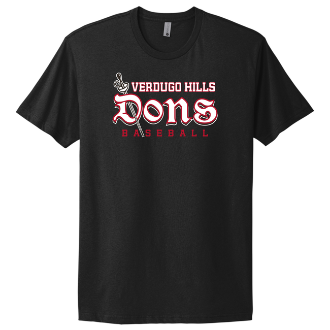 Verdugo Baseball Cotton Short Sleeve Tee - 3600