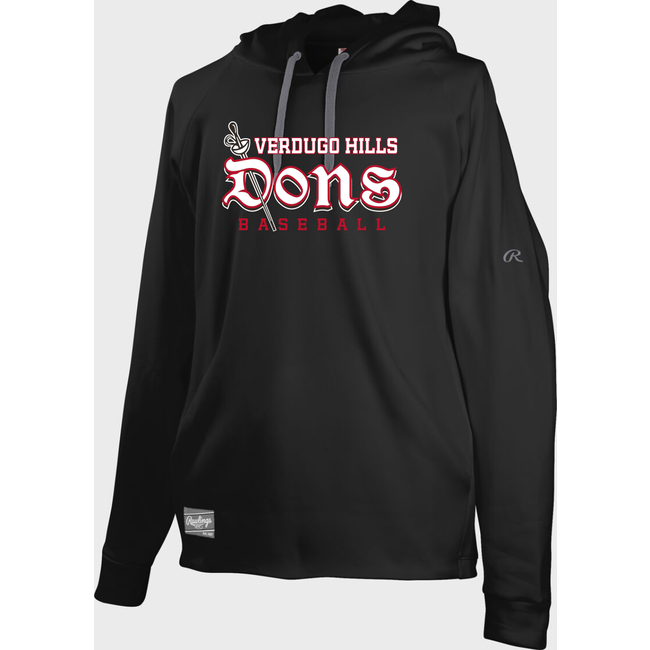 Verdugo Baseball Rawlings Performance Hoodie