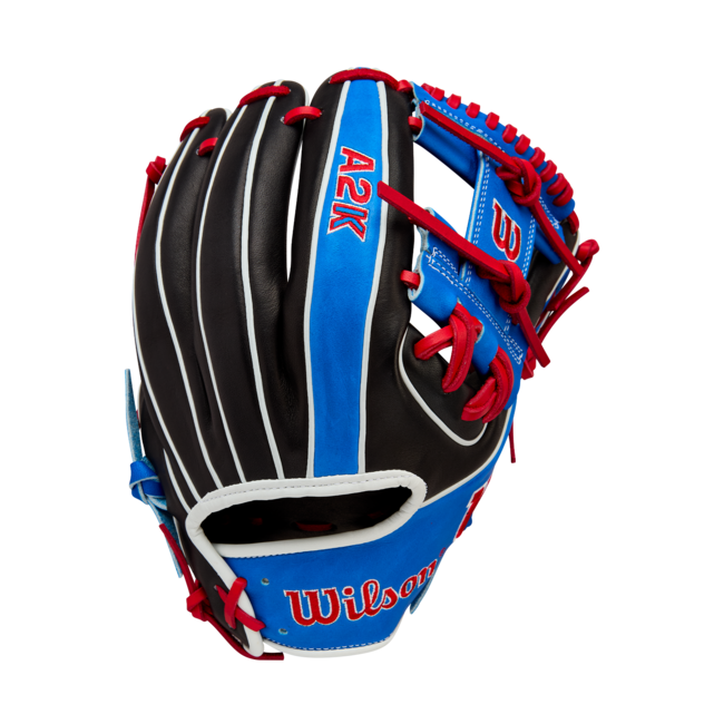 Wilson A2K Fall Series Mookie Betts MB1175 11.5" Infield Baseball Glove - WBW1035001175