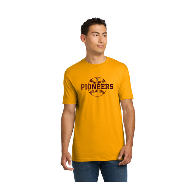 Simi Baseball Cotton Short Sleeve Crew Tee