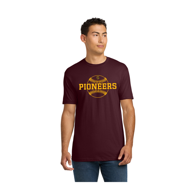 Simi Baseball Cotton Short Sleeve Crew Tee