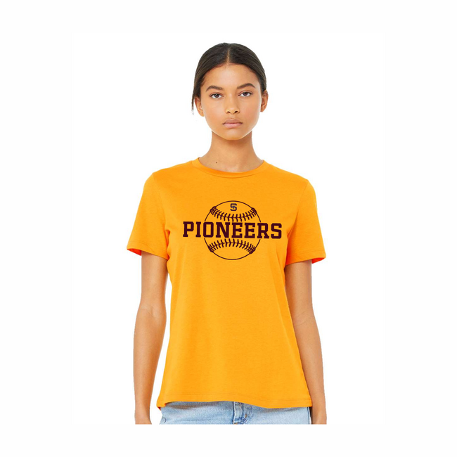Simi Baseball Ladies Relaxed Crew Tee