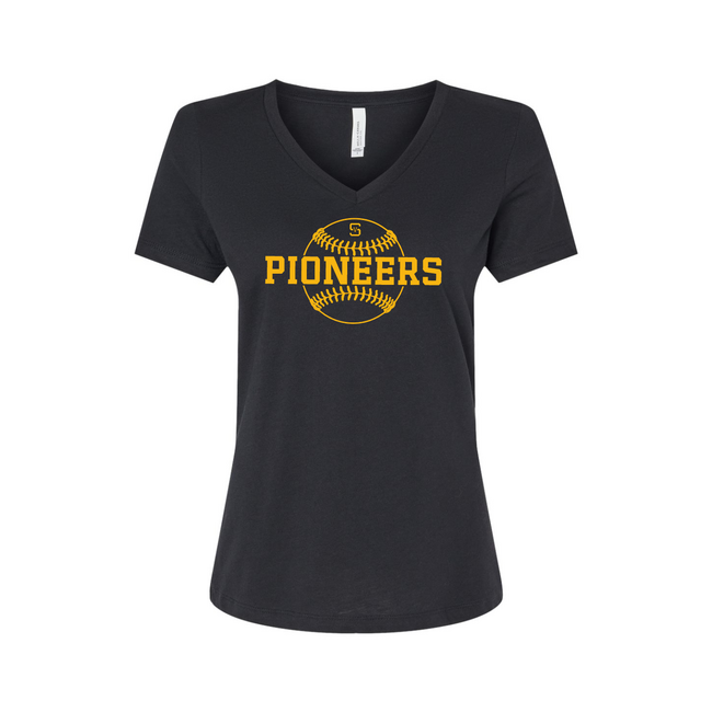 Simi Baseball Ladies V-Neck Relaxed Fit