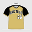 GV Baseball Custom Varsity Vegas Gold Jersey