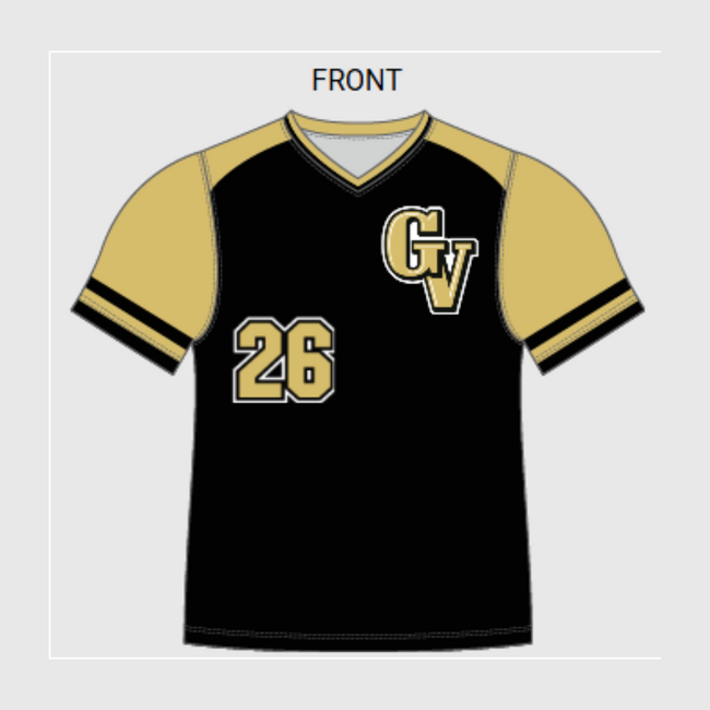 GV Baseball Custom Jersey