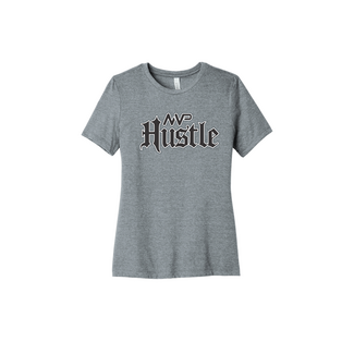 MVP Hustle Baseball Ladies Relaxed Crew Tee
