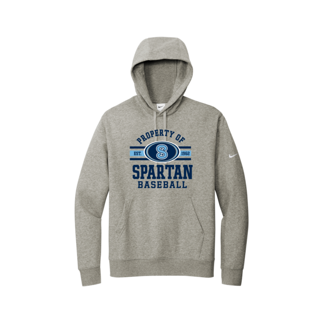 Sylmar Spartans Baseball Nike Club Fleece Hoodie