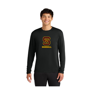 A4 Simi Baseball Cooling Performance Long Sleeve Crew
