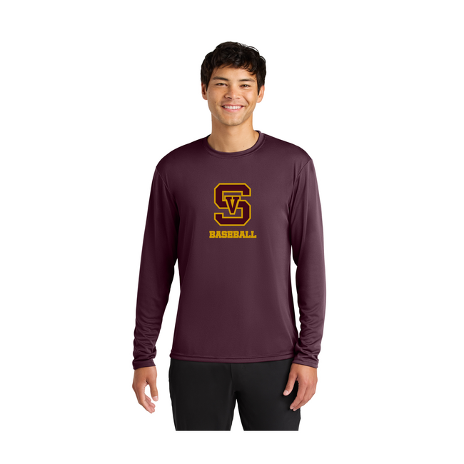 Simi Baseball Cooling Performance Long Sleeve Crew